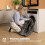 LIVIVO Livivo Heated Electric Over Blanket Cool Grey 7