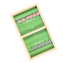 2 Unidades Fútbol Madera Verde