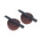 2 Sets Mini Chinesisches Essgeschirr Mit Essstäbchen Schwarz 8