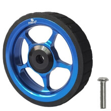 Easy Wheel for Folding Bike, Grade Aluminum Alloy, Blue, Folding Bicycle Wheel