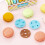 4 De Borracha Macaron Para Crianças Estudantes Material Escolar 11