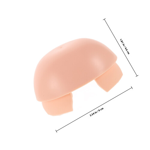 Material De Couro Cabeludo Artificial Para Bonecas Acessório Diy 1