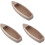 3Pcs Decoração De Madeira Natural Artesanato 4