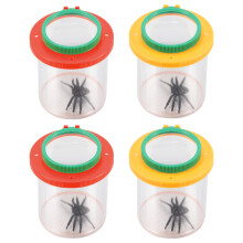 4Stk Insektenlupe Kinder Insektenfänger Entdeckungs-Tool