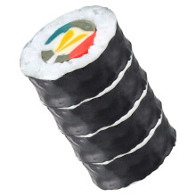 4Stück Falsche Sushi Model Nachbildung Onigiri Fotoprop