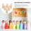 60 Stuks Peg Mini Mensen Onafgewerkte DIY Craft Figuren 7