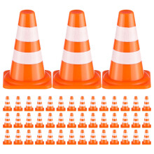 100 Stuks Miniatuur Verkeerskegels Voor Zandtafel Techniek Bouw