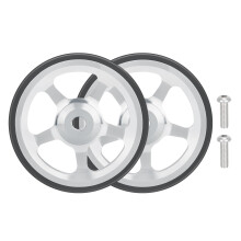 2lots Campus Bicycle Wheels Strength Alloy Everyday Commuting Wheels Silver Finish Outdoor Durable