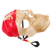 2Stück Piraten Totenkopfmaske Halloween-Kostümzubehör Für Erwachsene