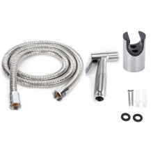 Tubo doccia in acciaio inox con design anti-attorcigliamento e connettore in ottone massiccio per prestazioni affidabili e a prova di perdite, ideale