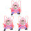3St Duurzame Plastic Peking Opera Voor Decoratie 2