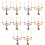 10 Pièces Modèles De Chandeliers Miniatures Pour Maison 8