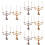 10 Pièces Modèles De Chandeliers Miniatures Pour Maison 11