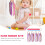 5Stk Regenbogenfarbene Handband Kite Mit Schellen Für Babys 10