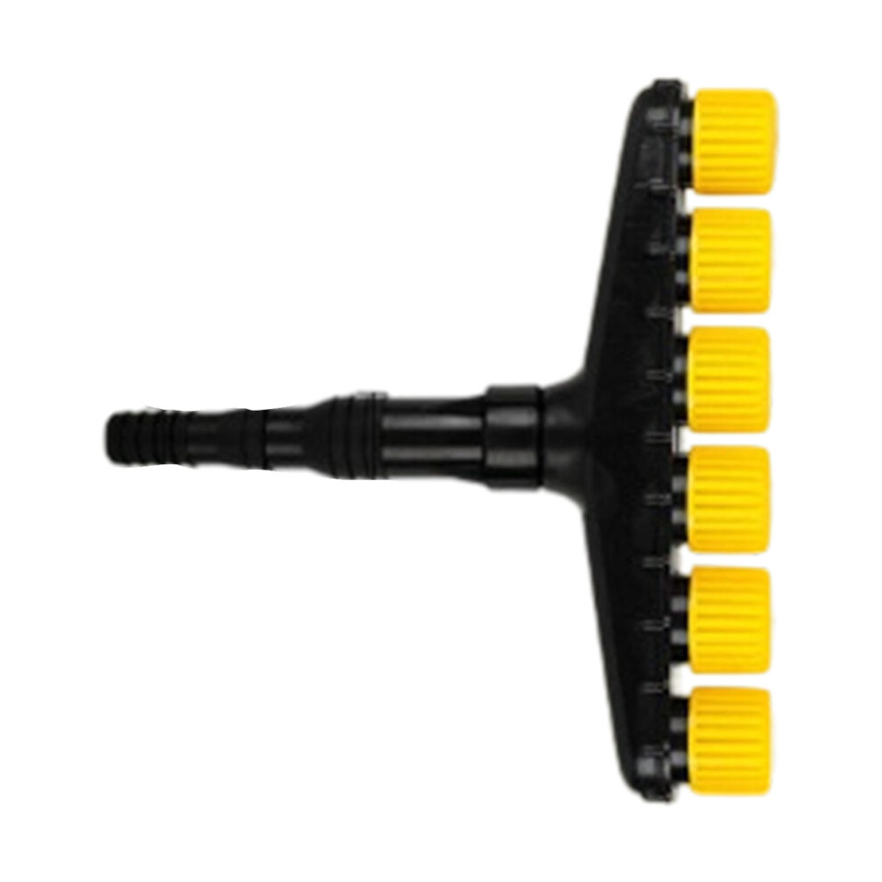 Multiple Jet Sprinkler Head For Lawn Flowerbeds-6 Head Spray 7754000706952
