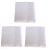3Pieces Reusable Men's Handkerchiefs Comfortable-Shallow coffee 1