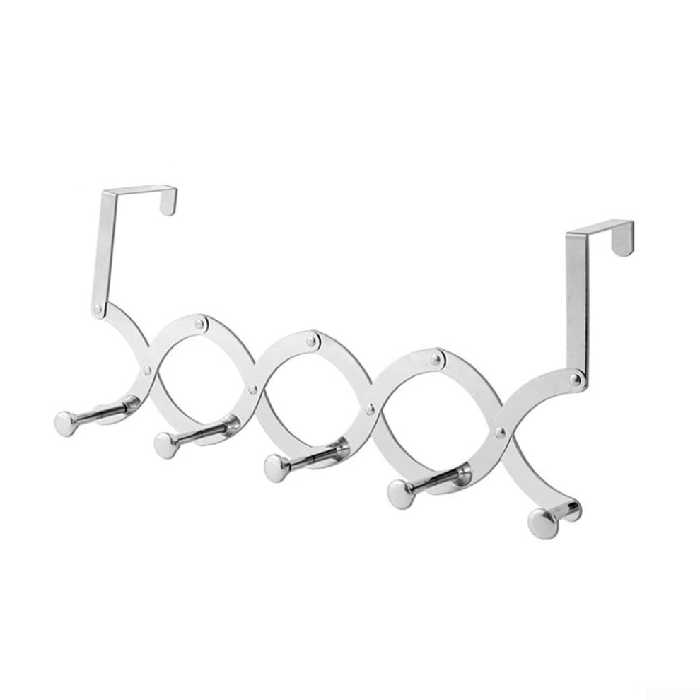 Stainless Steel Radiator Clothes Drying Hook With Retractable Rack 5Hook Spacesaving Heating Rail Organizer For Towels 9067246138776