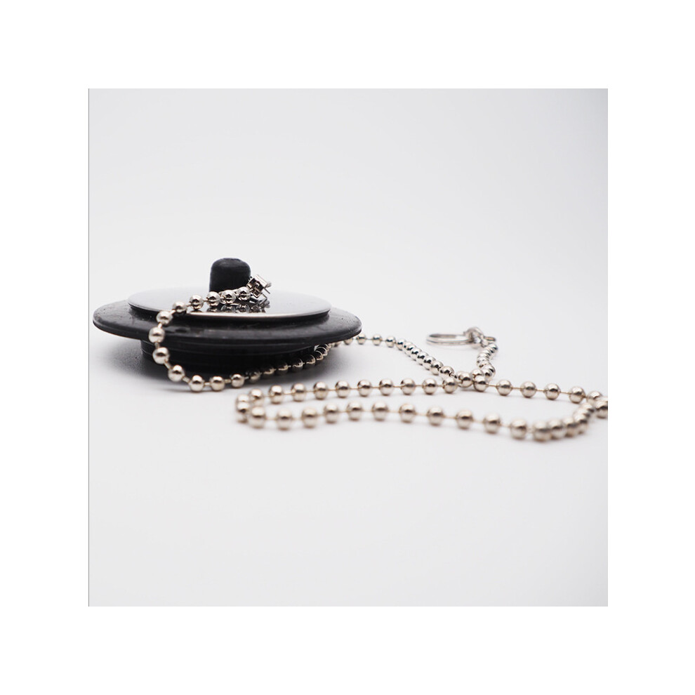 Complete Drain Kit For Kitchen And Bathroom Use, Rubber Sink Stopper Ensures Durable Non-Toxic Tasteless Material, Chain Included For Cooler Drain Plu 9060116777693