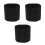 3Stk Schwarze Baseball Handschuhbänder Strapazierfähigem Nylon 8