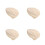 4Stk Baby Barettmütze Beige Polyester Für Jungen 10