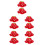 10Pièces Bob Décor Fraise Protection 6
