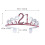 Haarreif Kopfschmuck Haarkamm Mutterkrone Accessoire 2