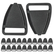 200Stk Helm-Klemmen Mit Dreiecks-Riemenverteiler
