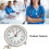 Pocket Draagbare Accessoires Vrouwen Digitaal Vintage Wit 6