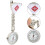 Pocket Draagbare Accessoires Vrouwen Digitaal Vintage Wit 2