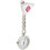 Pocket Draagbare Accessoires Vrouwen Digitaal Vintage Wit 5