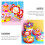 6 Sets Kinder Verjaardagskroon DIY Maken Materialen 11