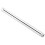 Barra de extensão para chuveiro em aço inoxidável, design elegante com superfície lisa, tubo de elevação de 15 cm (6 polegadas) com 3