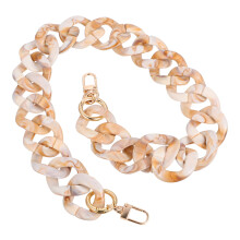 3Stk Acryltaschenkette Retro Beige, Abnehmbar, - Und Ersatzriemen