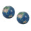 2 Stuks Realistisch Model Mini Globe Speelgoed Knijpbare 5