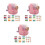 3 Sets Kids Spaghetti Maker Handmatige Deegnoedelmaker Met 5