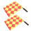 2 Voetbal Scheidsrechtersvlaggen Vlaggen Set 1