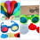 1 Set Kinderpuzzle Spielzeug Gläser Experimentierset 7