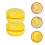 2 Yo-Yo Ballen Unisex Educatieve Speelgoed 3