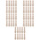 50 Stuks Onafgewerkte Peg Met Hoeden Diy 9