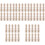 50 Stuks Onafgewerkte Peg Met Hoeden Diy 5