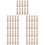 50 Stuks Onafgewerkte Peg Met Hoeden Diy 8