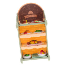 Puppenhaus Regal Mit 16 Snack Set 1:12 Für Mini
