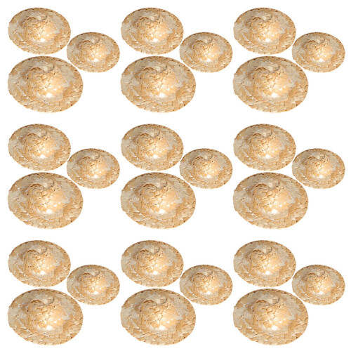36 Mini Hoeden DIY Knutselwerk