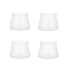 Stuhlbein-Bodenschoner, Silikonmaterial,