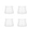 Stuhlbein-Bodenschoner, Silikonmaterial, 1