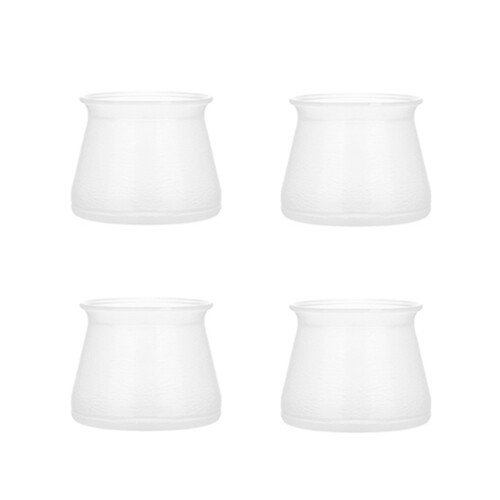 Stuhlbein-Bodenschoner, Silikonmaterial,