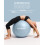 KAYMAN 85cm Exercise Ball Ocean Haze Anti-Burst System 7