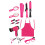 2 Sets Speelgoed Haarsalon Pretend Playset Kit 1