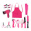 2 Sets Speelgoed Haarsalon Pretend Playset Kit 10