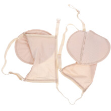 2Stk Schweißpads Achsel Beige Stoff Damen Für Workout Und Outdoor